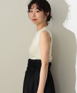 UNION LAUNCH / シルク ホールガーメント タンクトップニット