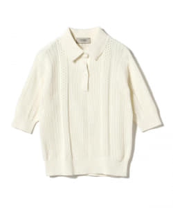 VONDEL / コットン メッシュポロニット