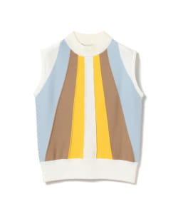CORCOVADO / マルチストライプ ノースリーブ ニット