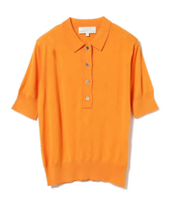■STUDIO NICHOLSON / テンセルシルク ニットポロシャツ