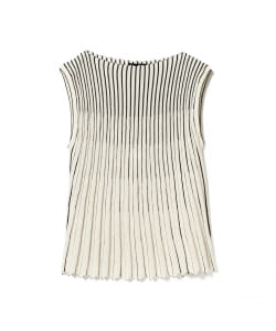 ROBERTO COLLINA / ストライプ ノースリーブトップス