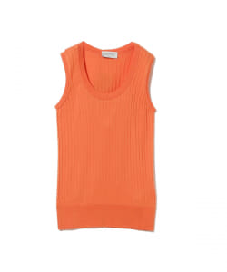 JOHN SMEDLEY / 30ゲージ リブ ノースリーブニット