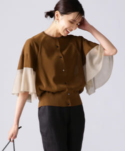 SUPPORT SURFACE / コンビ ハーフスリーブ カーディガン