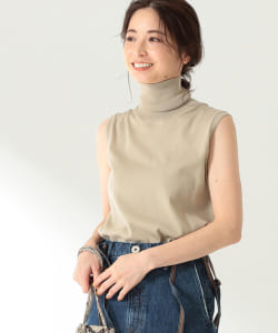 SLOANE × Demi-Luxe BEAMS / 別注 18ゲージコットン 天竺 タートルニット