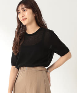 SLOANE / 18ゲージ コットン天竺 クルーネックニット