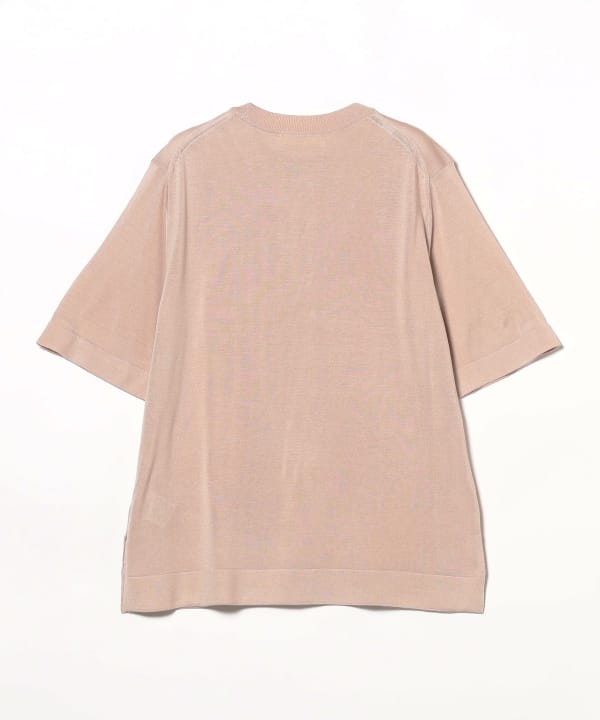 Demi-Luxe BEAMS Demi-Luxe BEAMS Demi-Luxe BEAMS / Silk crew