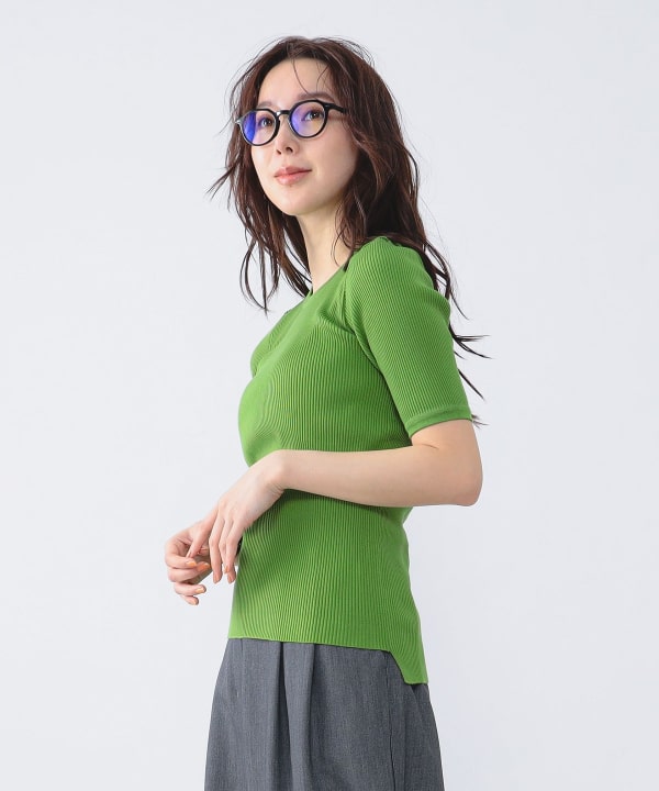 Demi-Luxe BEAMS Demi-Luxe BEAMS AURALEE GIZA HIGH GAUGE RIB