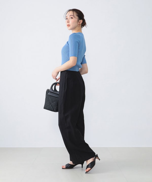 Demi-Luxe BEAMS Demi-Luxe BEAMS AURALEE GIZA HIGH GAUGE RIB