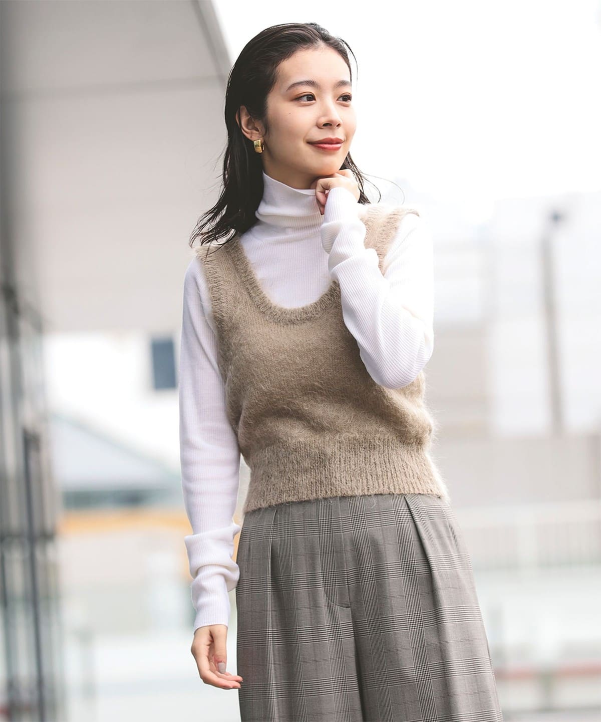 Demi-Luxe BEAMS（デミルクス ビームス）AURALEE / BRUSHED SUPER KID  