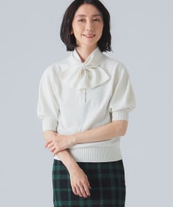 リボン ドルマンスリーブ プルオーバー