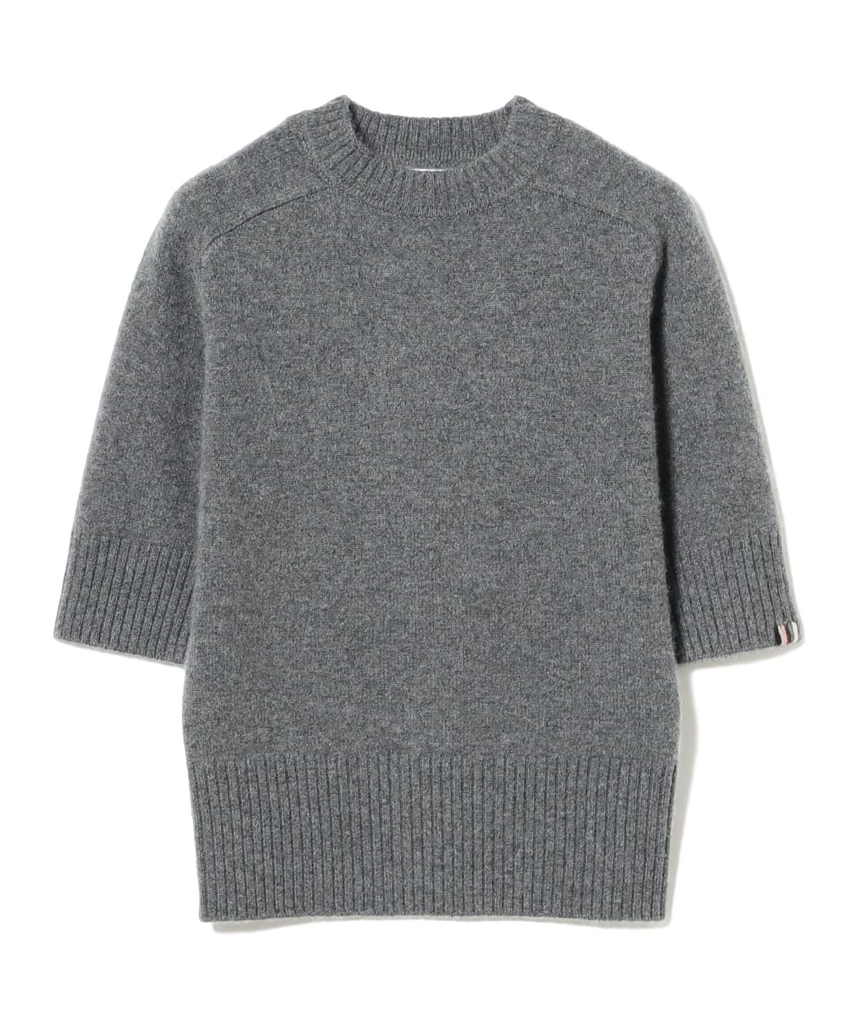 extreme cashmere エクストリーム カシミヤ / LAUREN ハーフスリーブ クルーネック ニット トップス WOMEN FELT ONE SIZE extreme cashmere エクストリーム カシミヤ / LAUREN ハーフスリーブ クルーネック ニット トップス WOMEN FELT ONE SIZE