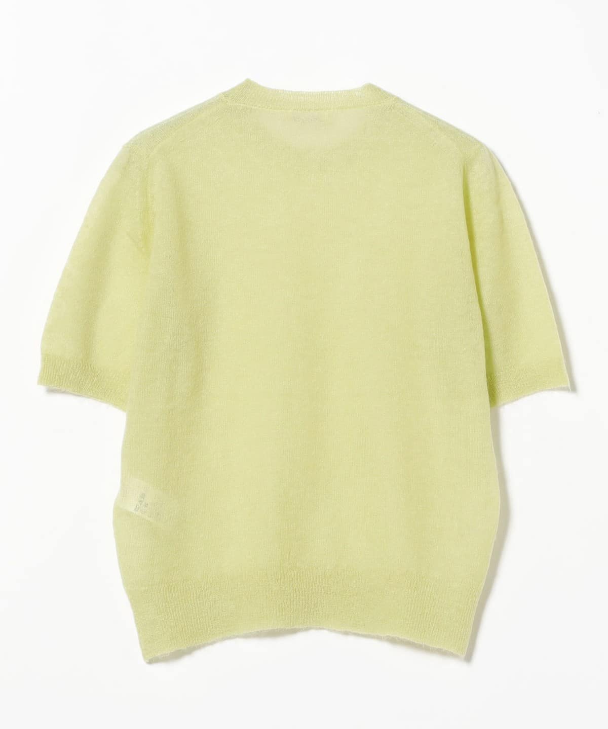 美品♡auralee KID MOHAIR SHEER KNIT TEE ブルー 01300948_65b8474a44795.jpg