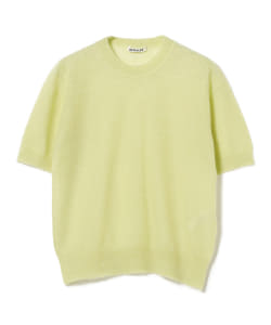 AURALEE / KID MOHAIR SHEER KNIT TEE