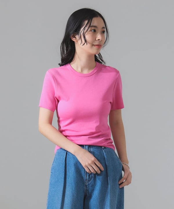 Demi-Luxe BEAMS - ATON エイトン スウェット ピンク Demi-Luxe BEAMS - ATON エイトン スウェット ピンクの通販 by