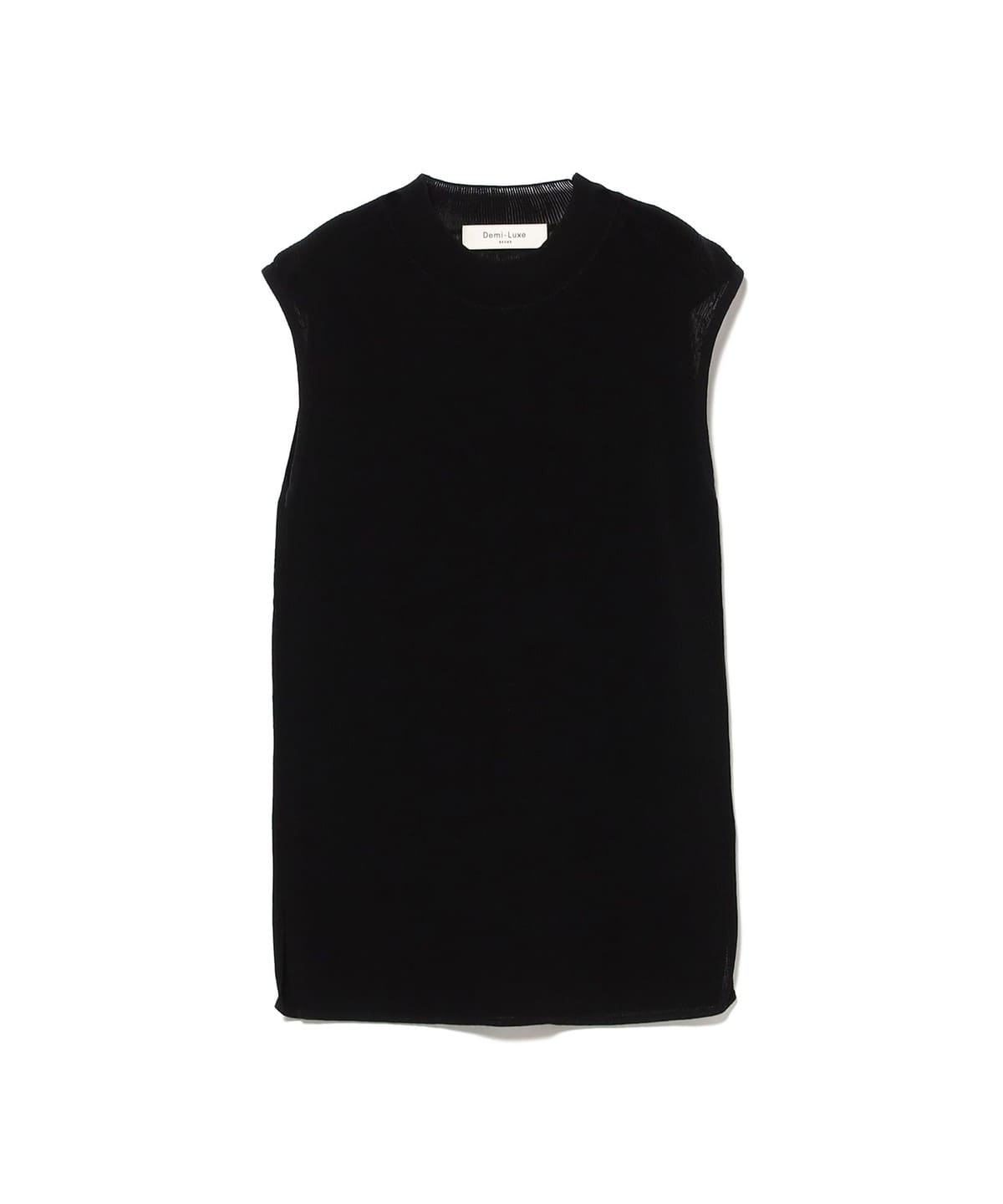 シアー ニット プルオーバー トップス WOMEN BLACK ONE SIZE シアー ニット プルオーバー トップス WOMEN BLACK ONE SIZE