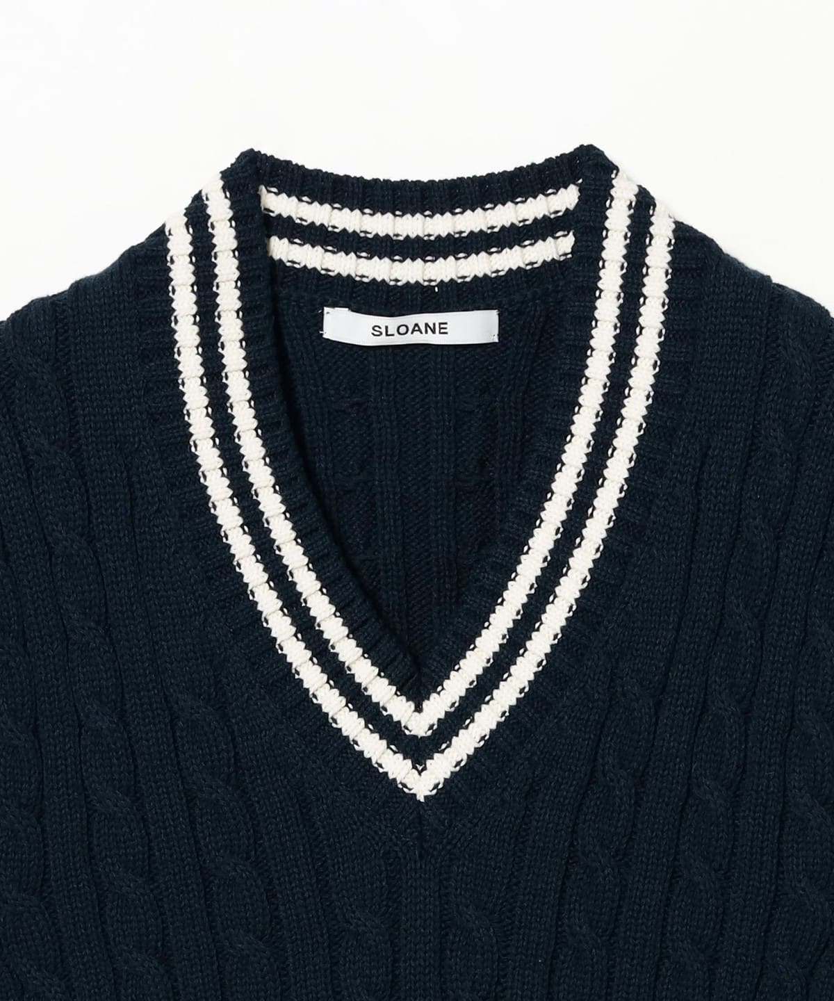 SLOANE ニットベスト Fサイズ