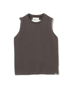 extreme cashmere / muscle クルーネック ノースリーブニット