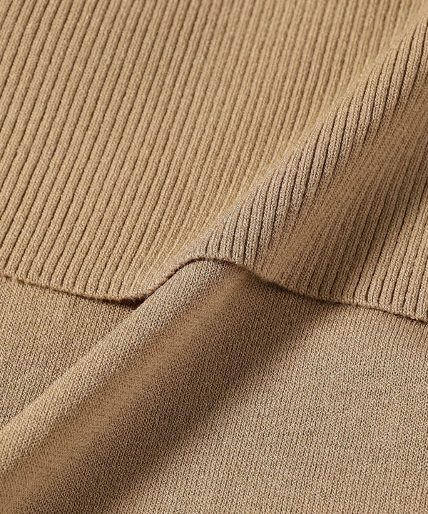 BEAMS ビームス 今期オフショルダー ノースリーブ プルオーバーニット Demi-Luxe BEAMS（デミルクス ビームス）オフショルダー