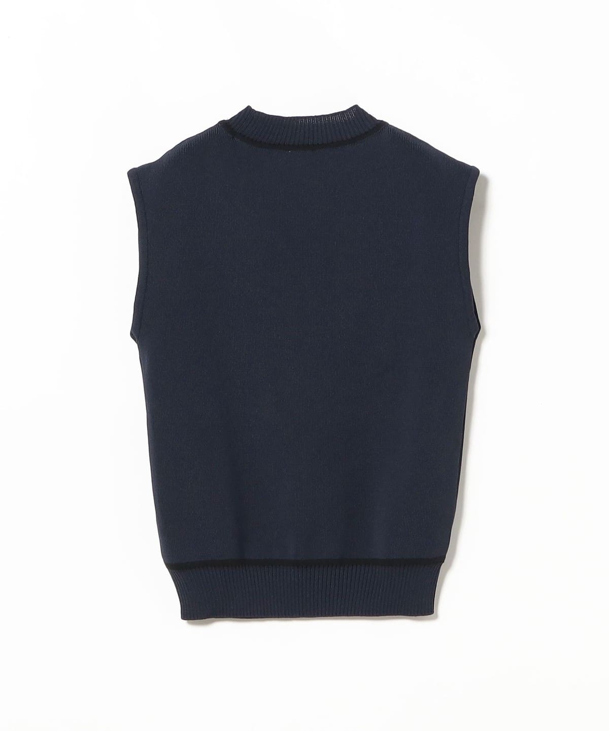 【美品✨】LePHIL ニットラインベスト　ノースリーブ　ブラック ラインノースリーブニット【BLACK】 – ELLIE