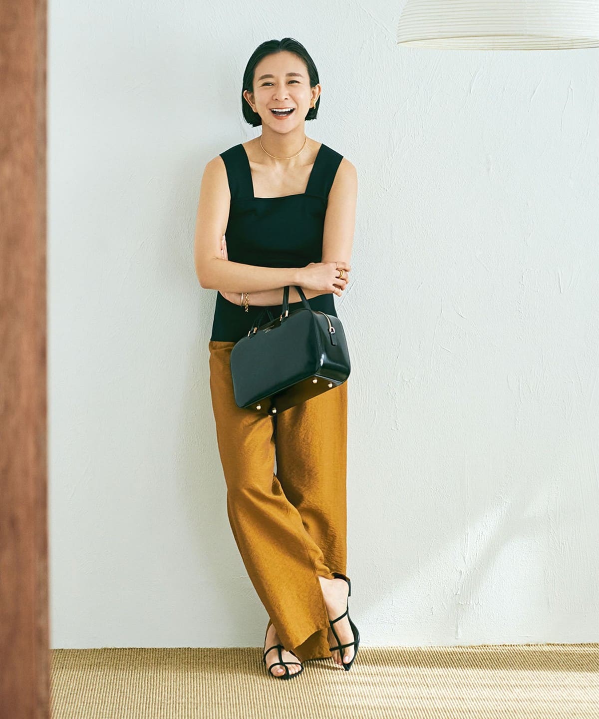 【別注】スタイリスト佐藤佳菜子 × SLOANE スローン / ミラノ リブ タンクトップ Tシャツ・カットソー WOMEN BLACK ONE SIZE 【別注】スタイリスト佐藤佳菜子 × SLOANE スローン / ミラノ リブ タンクトップ Tシャツ・カットソー WOMEN BLACK ONE SIZE