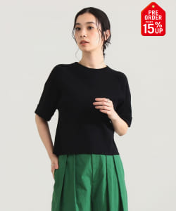 【+15%ポイントUP】AK+1 / 総針 ショート ニット