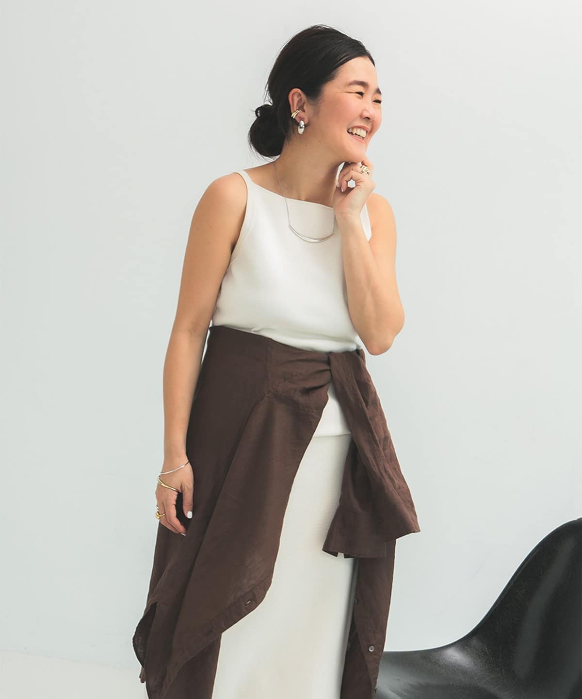 【タグ付】Demi-Luxe BEAMS ヘルシー ニットキャミソール .M Demi-Luxe BEAMS（デミルクス ビームス）ヘルシー ニットキャミソール