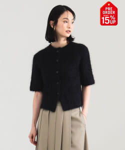 【+15%ポイントUP】モヘヤ ハーフスリーブ 2WAY プルオーバー