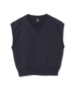 BATONER / コットン Vネック ベスト