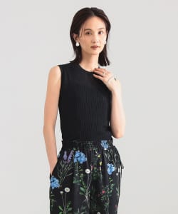 【別注】SLOANE / 14ゲージ ワイドリブ ノースリーブ ニット