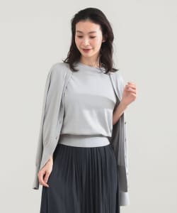 【+10%ポイントUP】AK+1 / 16ゲージ スビンコットン ノースリーブ ニット