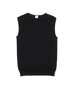 シルク ノースリーブ ニット