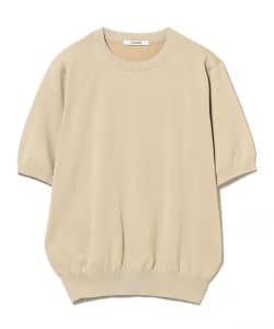 SLOANE / 18ゲージ 天竺 クルーネック ショートスリーブ ニット