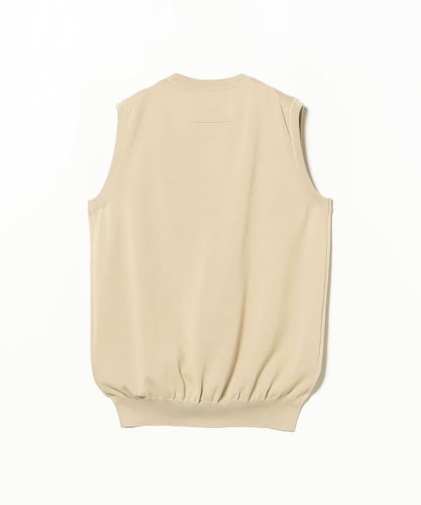 SLOANE / 18-gauge jersey crew neck sleeveless knit