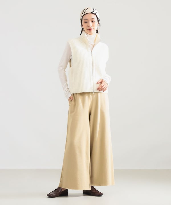 ブークレ ジップ ベスト Model：H165　Size：ONE SIZE