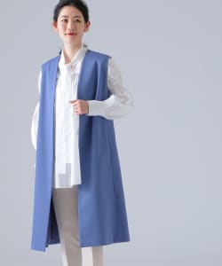 M・fil / Vネック ロングジレ