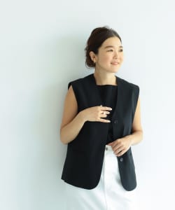 Demi-Luxe BEAMS / サッカー 比翼ジレ