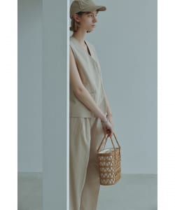 Demi-Luxe BEAMS / サッカー 比翼ジレ