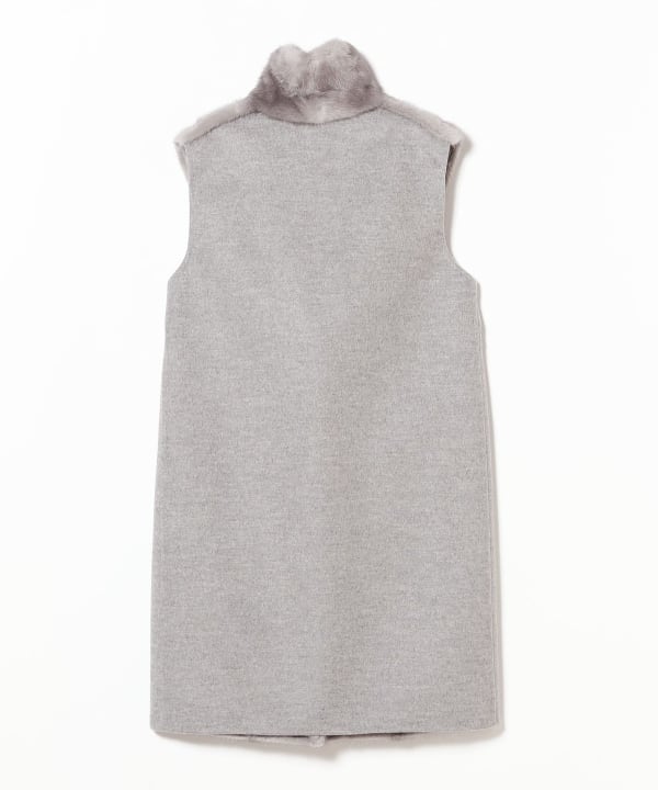 EFFE BEAMS（エッフェ ビームス）manzoni24 / ミンク コンビ ジレ