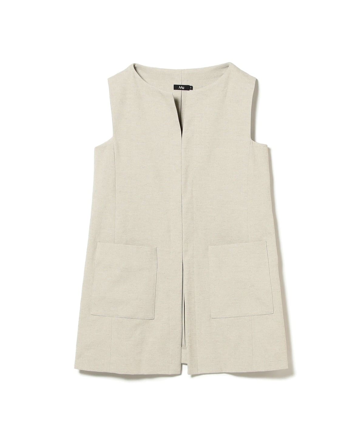 M・fil エム・フィル / オックス Aライン ジレ トップス WOMEN LIGHT. BEIGE 38 M・fil エム・フィル / オックス Aライン ジレ トップス WOMEN LIGHT. BEIGE 38