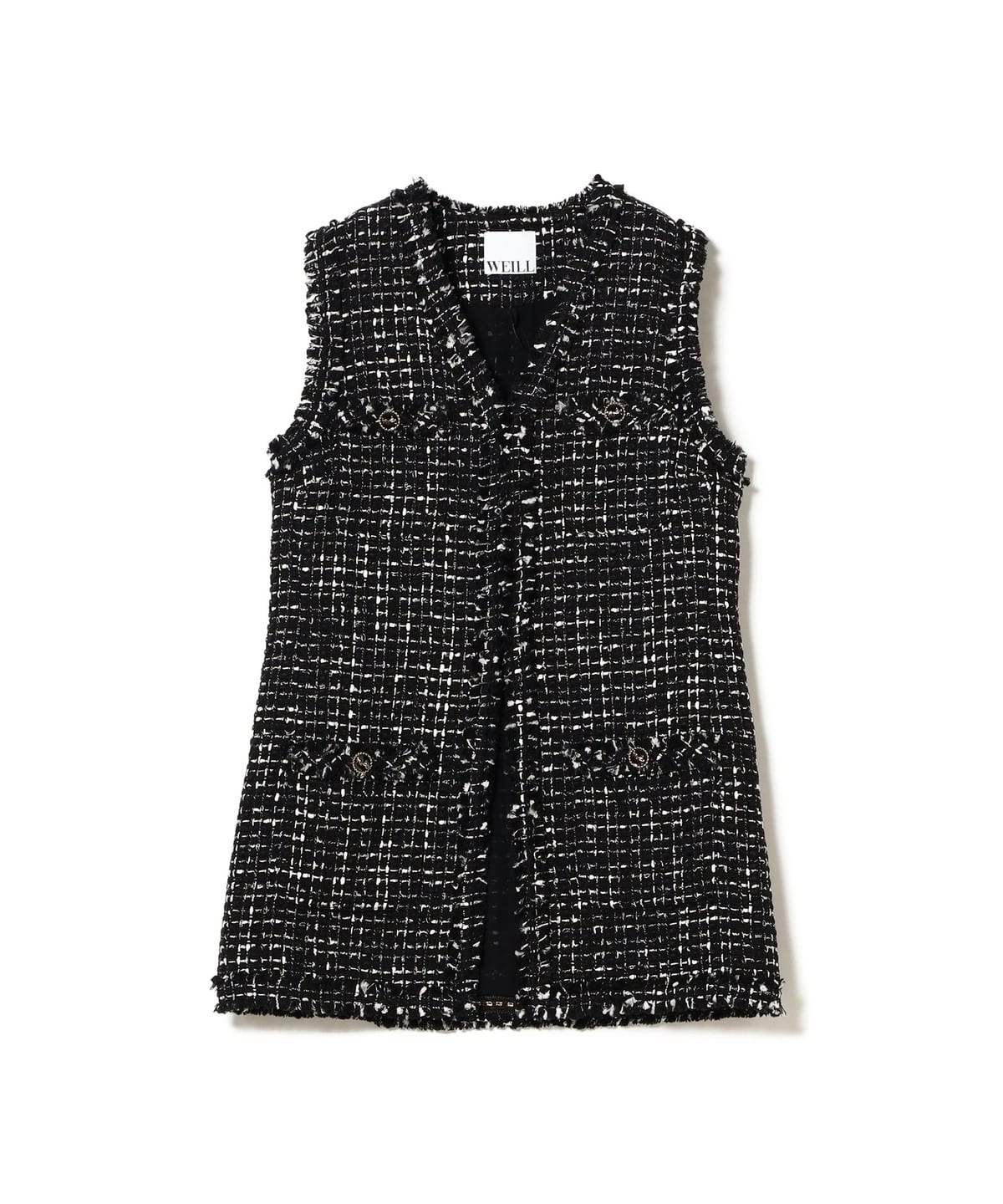 EFFE BEAMS（エッフェ ビームス）WEILL / ツイード ジレ（トップス