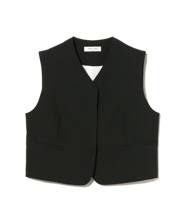 Demi-Luxe BEAMS 新品 Vネック ベスト ジレ 黒 38 Demi-Luxe BEAMS 新品 Vネック ベスト ジレ 黒 38 - メルカリ