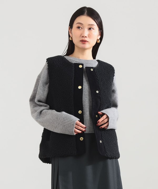 Barbour / DULSIE ボア ライナー ベスト BEAMS STAFF：H168　Size：10
