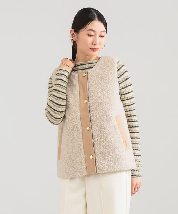 Barbour / DULSIE ボア ライナー ベスト BEAMS STAFF：H168　Size：10