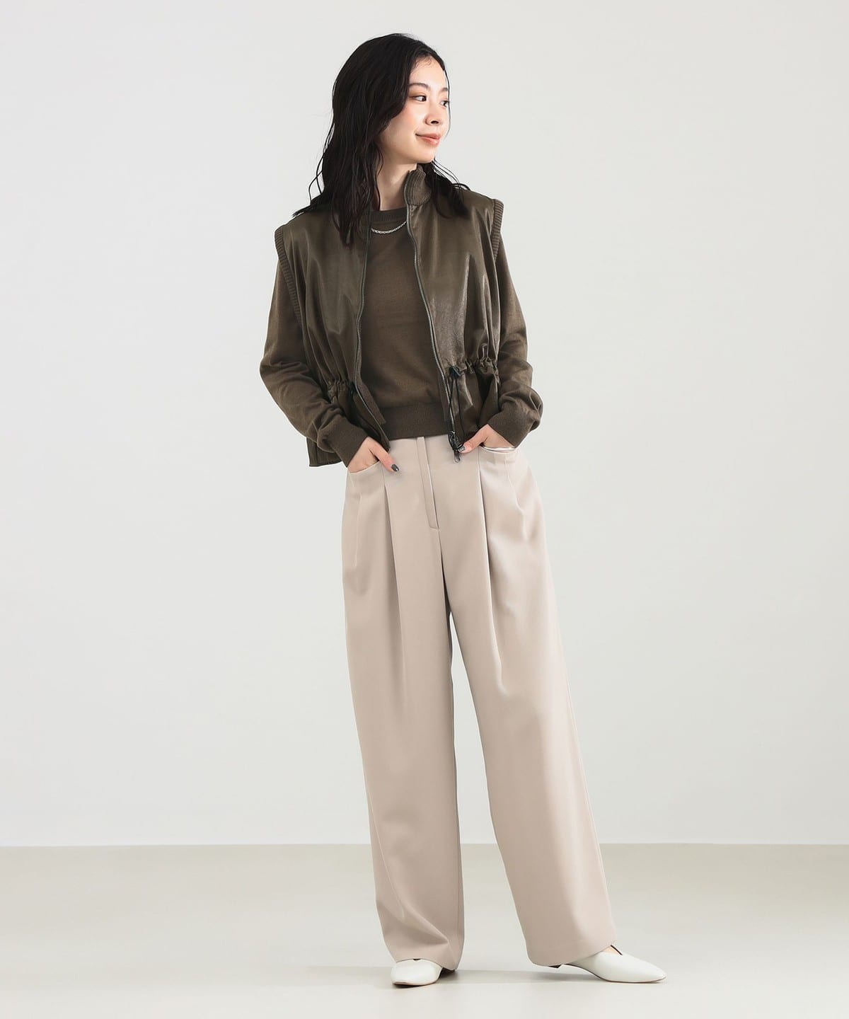 AK+1 リバーシブルダウンベスト Demi-Luxe BEAMS Demi-Luxe BEAMS（デミルクス ビームス）AK+1 / スーパー