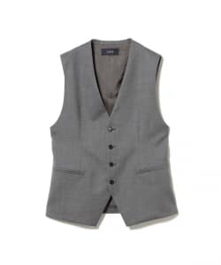 YLEVE / シャンブレー ウール ベスト