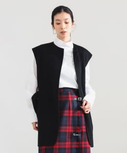 ウールカシミヤ リバー ジレ