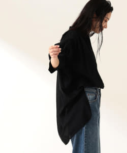 Demi-Luxe BEAMS / コットンローン ナチュラル シャツ