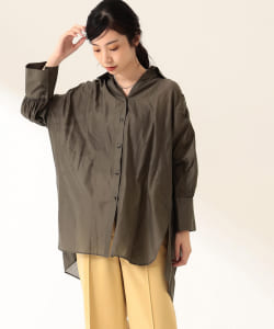 Demi-Luxe BEAMS / コットンローン ナチュラル シャツ