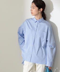 Demi-Luxe BEAMS / コットン グログランシャツ