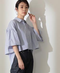 Demi-Luxe BEAMS / バックレイヤード シャツ